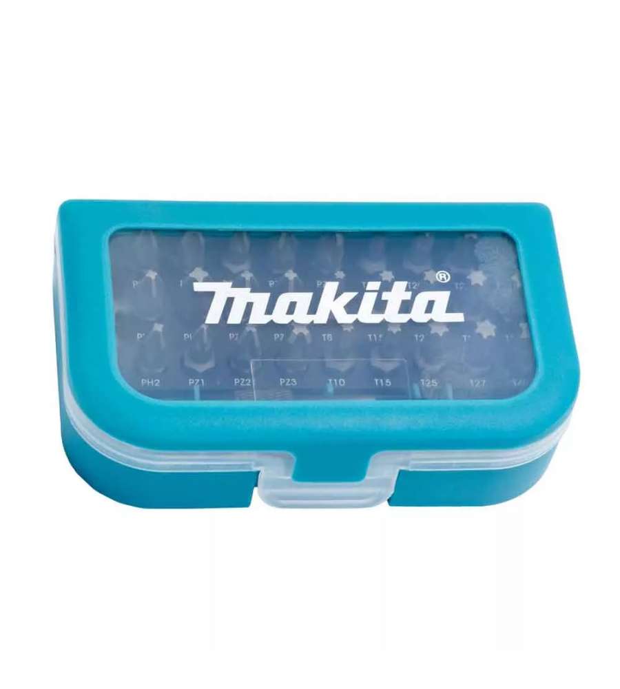 Makita Set Cacciavite 31 Inserti + Gambo Magnetico Universale 1/4"