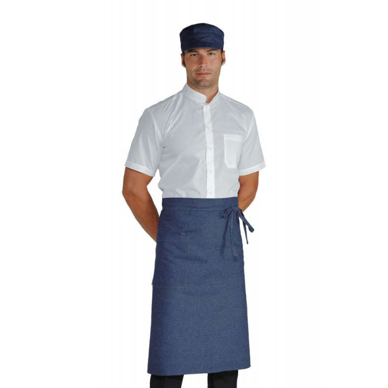 Casolaro Hotellerie Spa Dakar apron in denim cotton Casolaro Hotellerie SpA