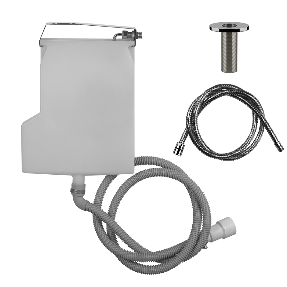 ORIGINI Sistema di recupero acqua per flessibile doccetta, installazione bordo vasca. Non abbinabile a 01669, 01658, 01663 e 01664.-01786#030