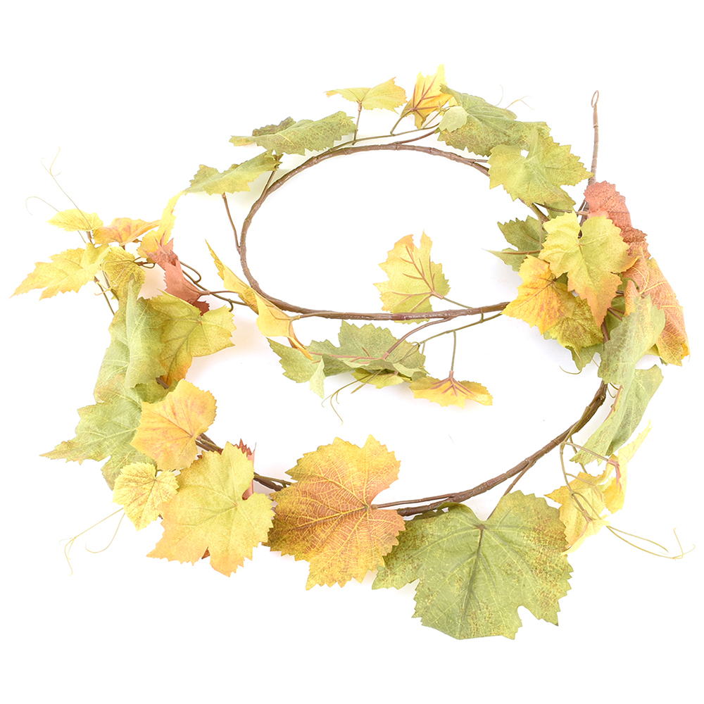 Casolaro Hotellerie Spa Wreath with vine leaves yellow/orange Casolaro Hotellerie SpA