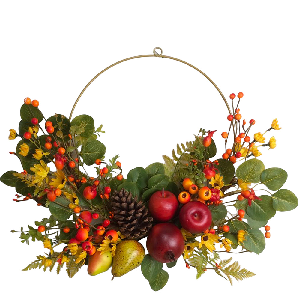 Casolaro Hotellerie Spa Autumn metal wreath Casolaro Hotellerie SpA