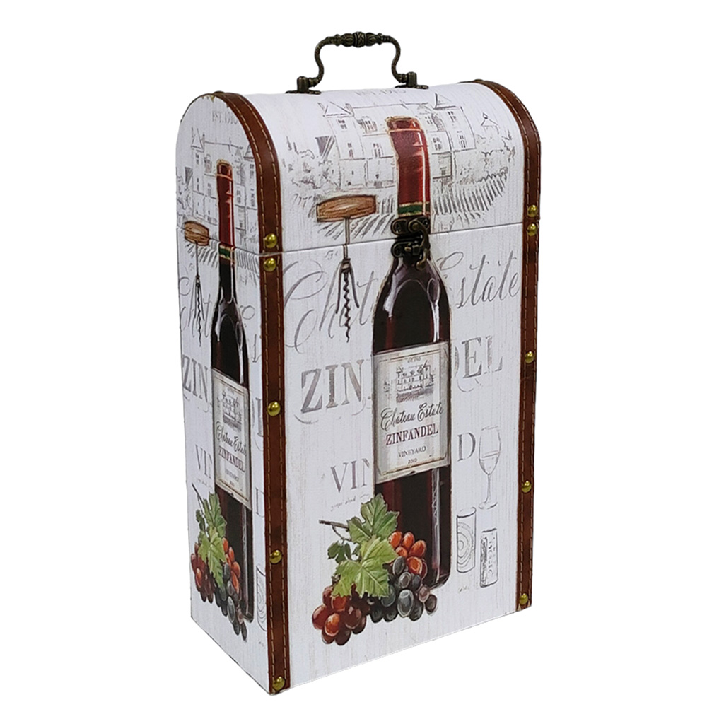 Casolaro Hotellerie Spa Wooden case 2 bottles Casolaro Hotellerie SpA