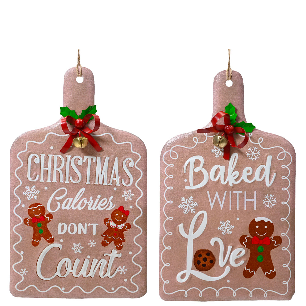 Casolaro Hotellerie Spa Gingerbread cutting board decoration Casolaro Hotellerie SpA