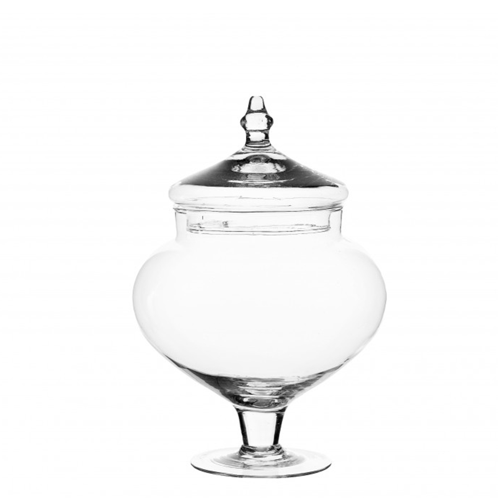 Casolaro Hotellerie Spa Container vase with stem and lid Casolaro Hotellerie SpA