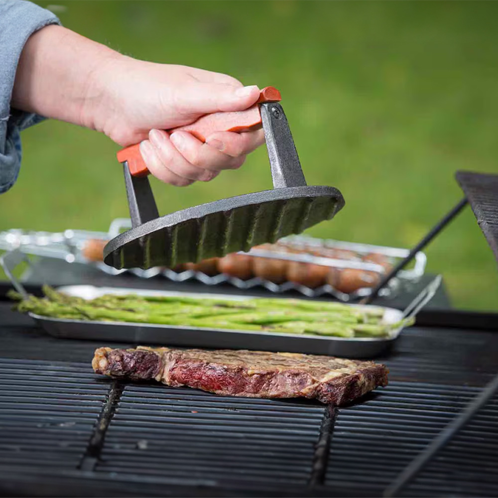 Casolaro Hotellerie Spa Cast iron smash burger press Casolaro Hotellerie SpA