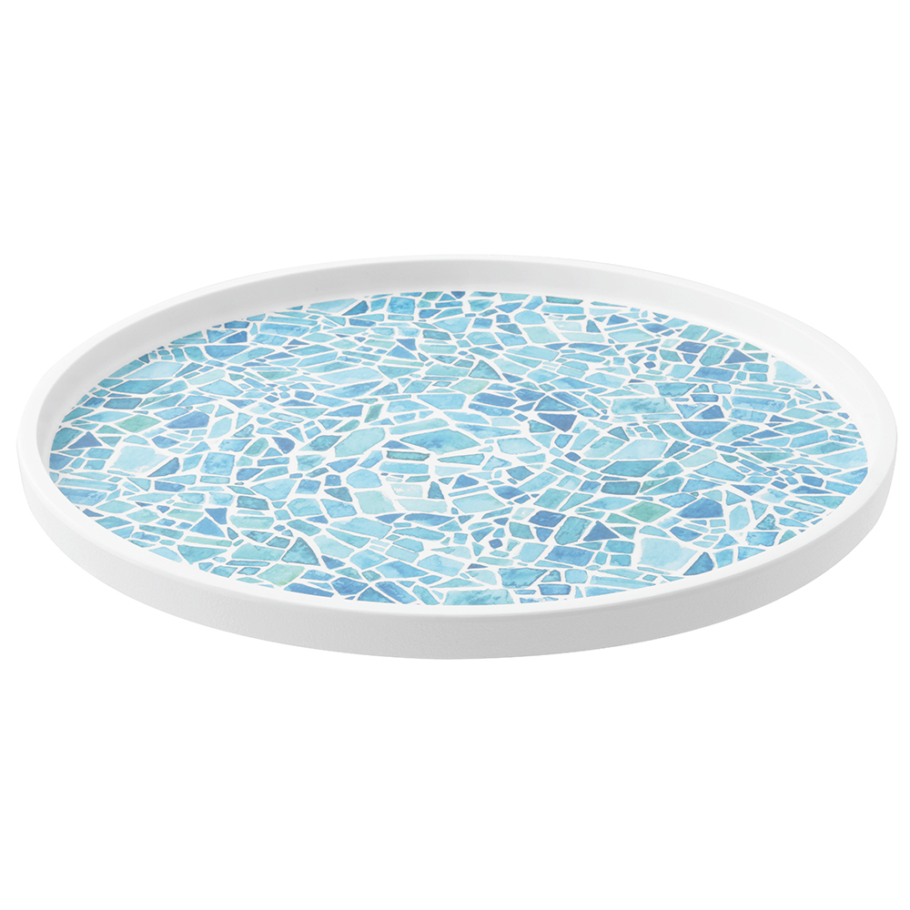 Casolaro Hotellerie Spa Plate cm. 28 Mosaic Casolaro Hotellerie SpA
