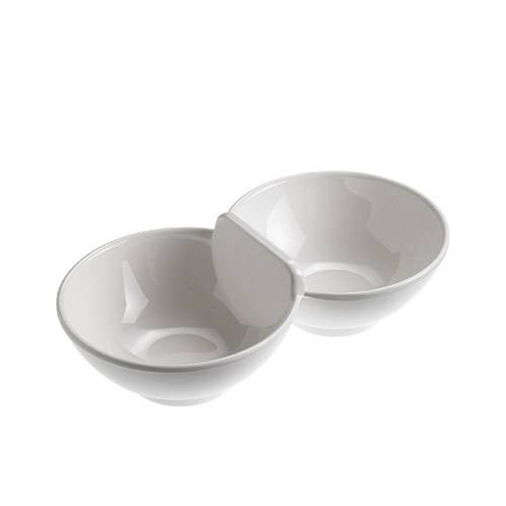 Casolaro Hotellerie Spa White melamine double bowl Casolaro Hotellerie SpA