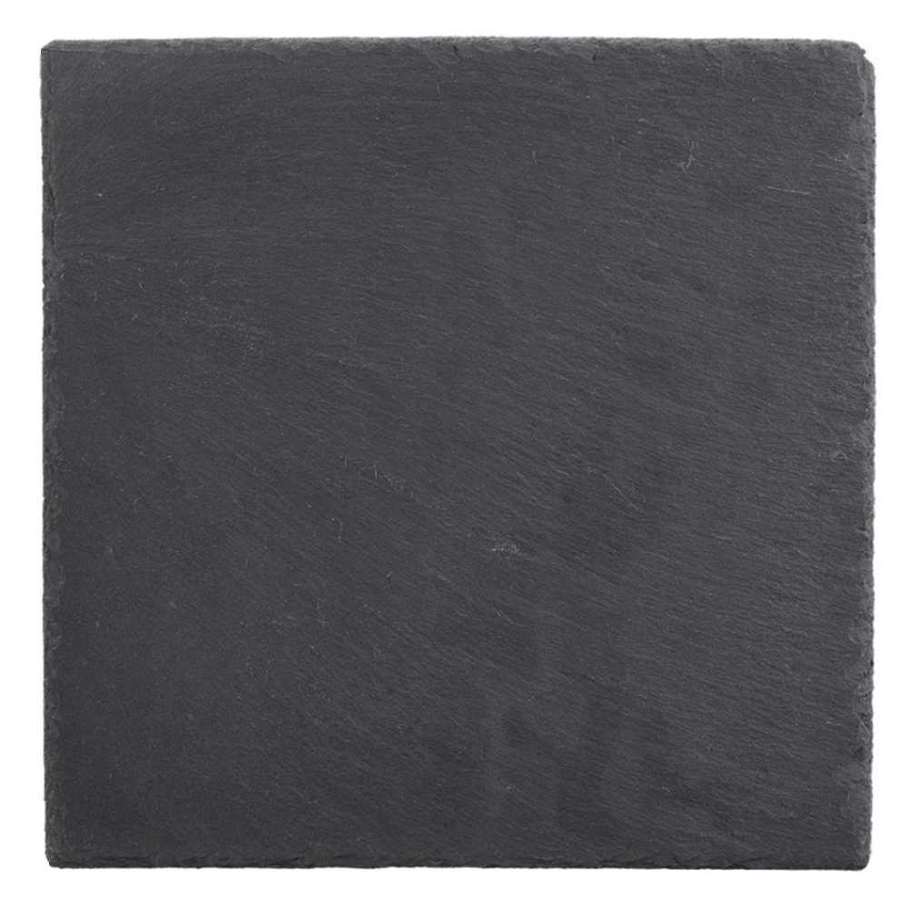 Casolaro Hotellerie Spa Square plate cm. 30 slate Casolaro Hotellerie SpA