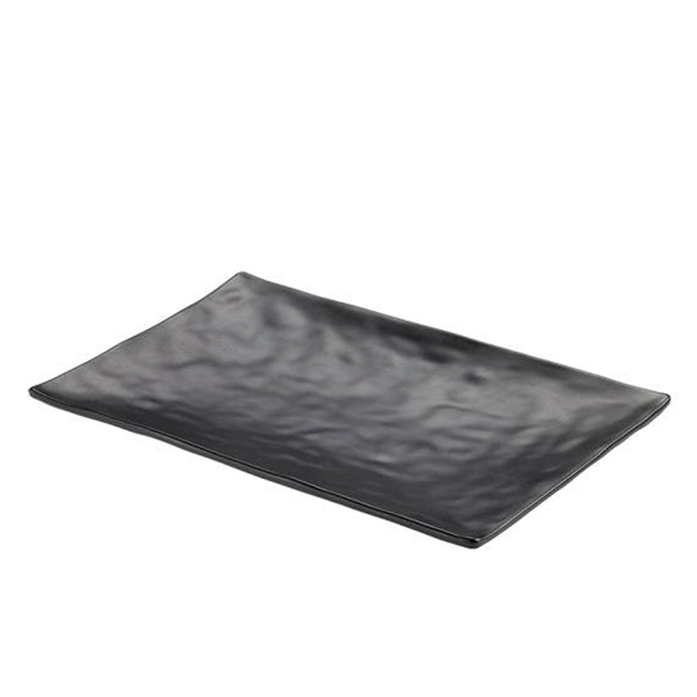 Casolaro Hotellerie Spa Rectangular black melamine tray cm 24x14 Casolaro Hotellerie SpA