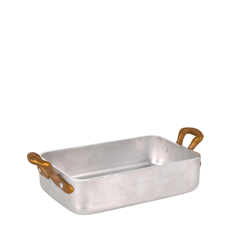 Casolaro Hotellerie Spa Rectangular aluminum mini pan cm 15 Viejo Valle