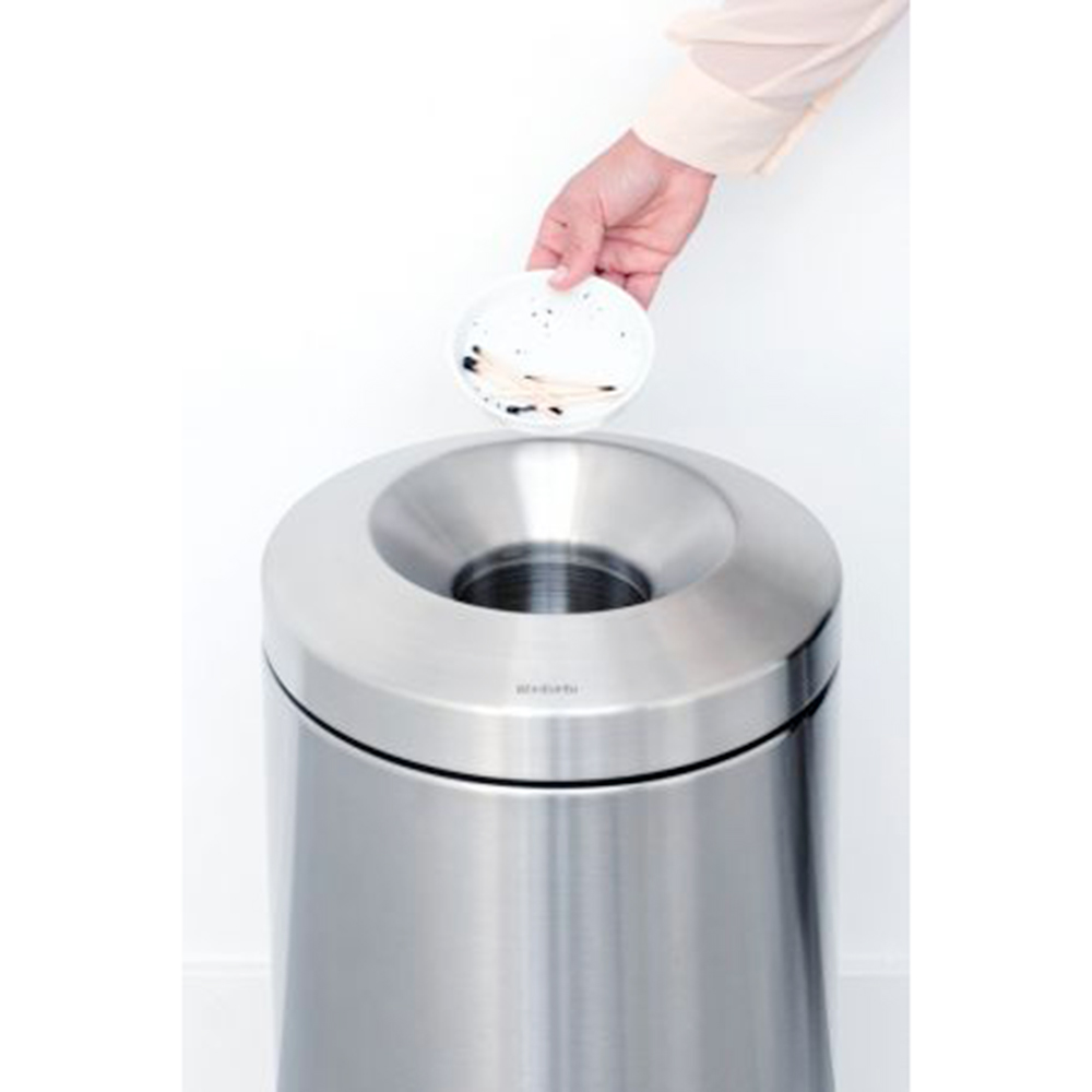 Casolaro Hotellerie Spa Satin stainless steel paper bin Casolaro Hotellerie SpA