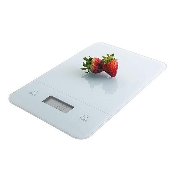 Casolaro Hotellerie Spa White Glass Electronic Scale 5kg Casolaro Hotellerie SpA