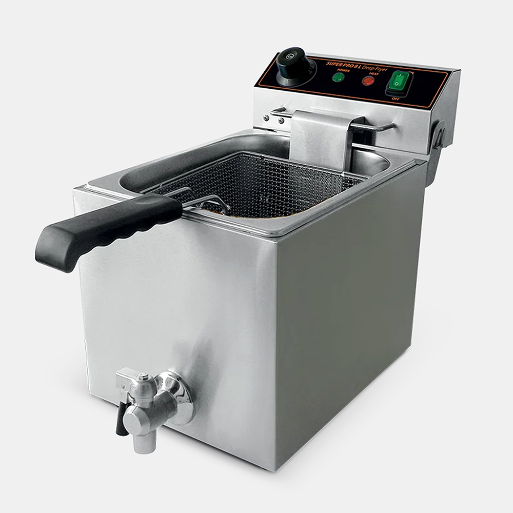 Casolaro Hotellerie Spa 8 L fryer with tap Casolaro Hotellerie SpA