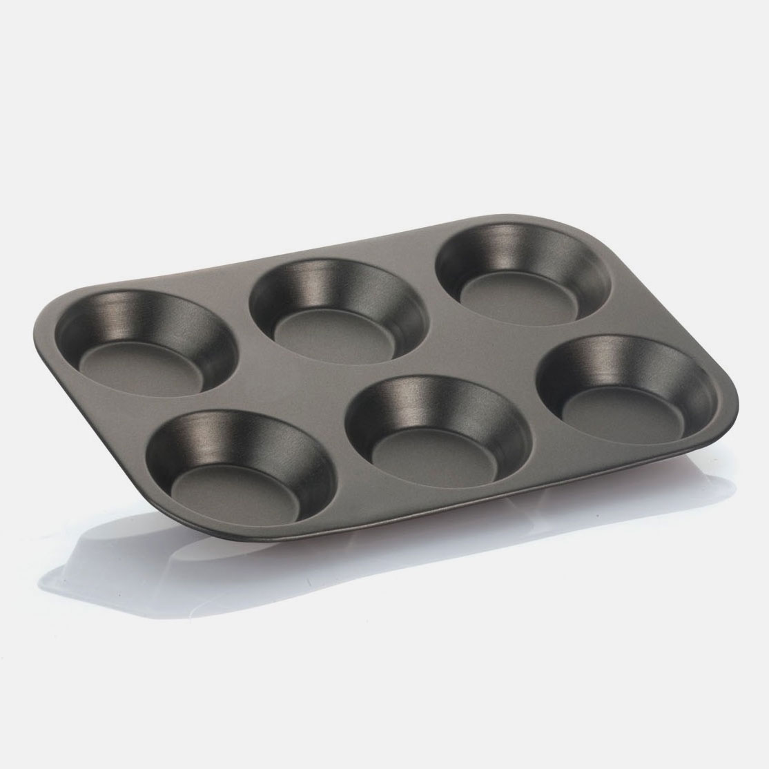 Casolaro Hotellerie Spa Baking tray with 6 smooth shapes no-stick Casolaro Hotellerie SpA