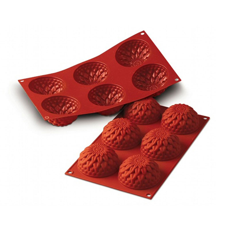 Casolaro Hotellerie Spa 6 Dahlia silicone mold Silikomart