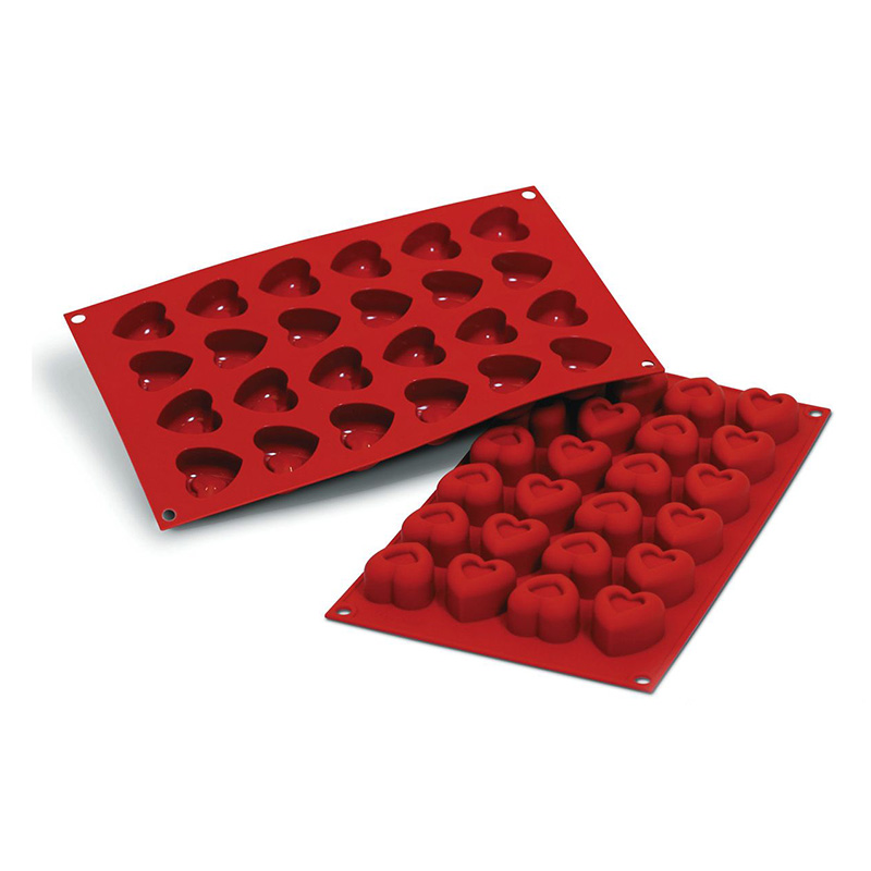 Casolaro Hotellerie Spa 24 Savarin Small Passion mold in silicone Silikomart
