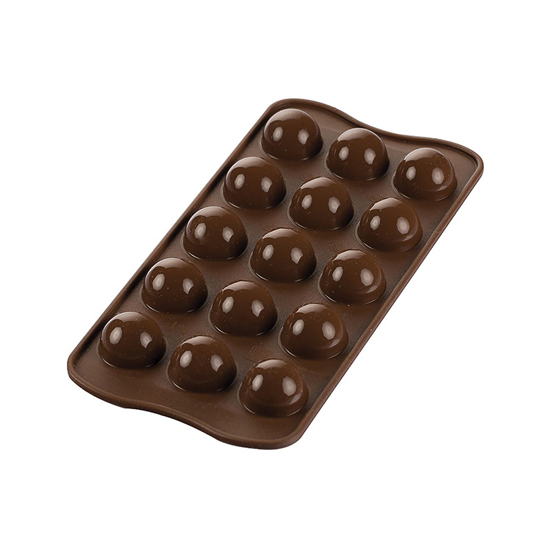 Casolaro Hotellerie Spa Tartufino mold for 15 chocolates Silikomart