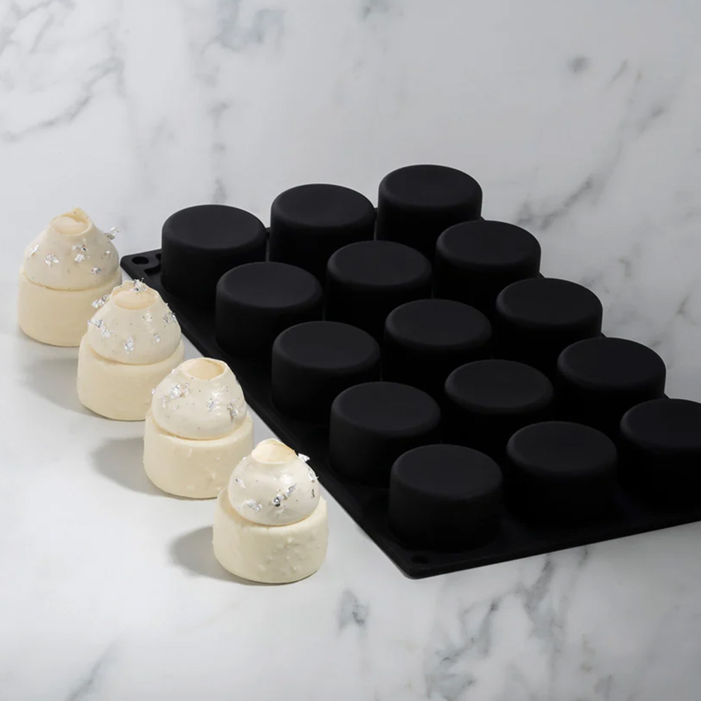 Casolaro Hotellerie Spa Cylinder 40time silicone mould Pavoni Italia