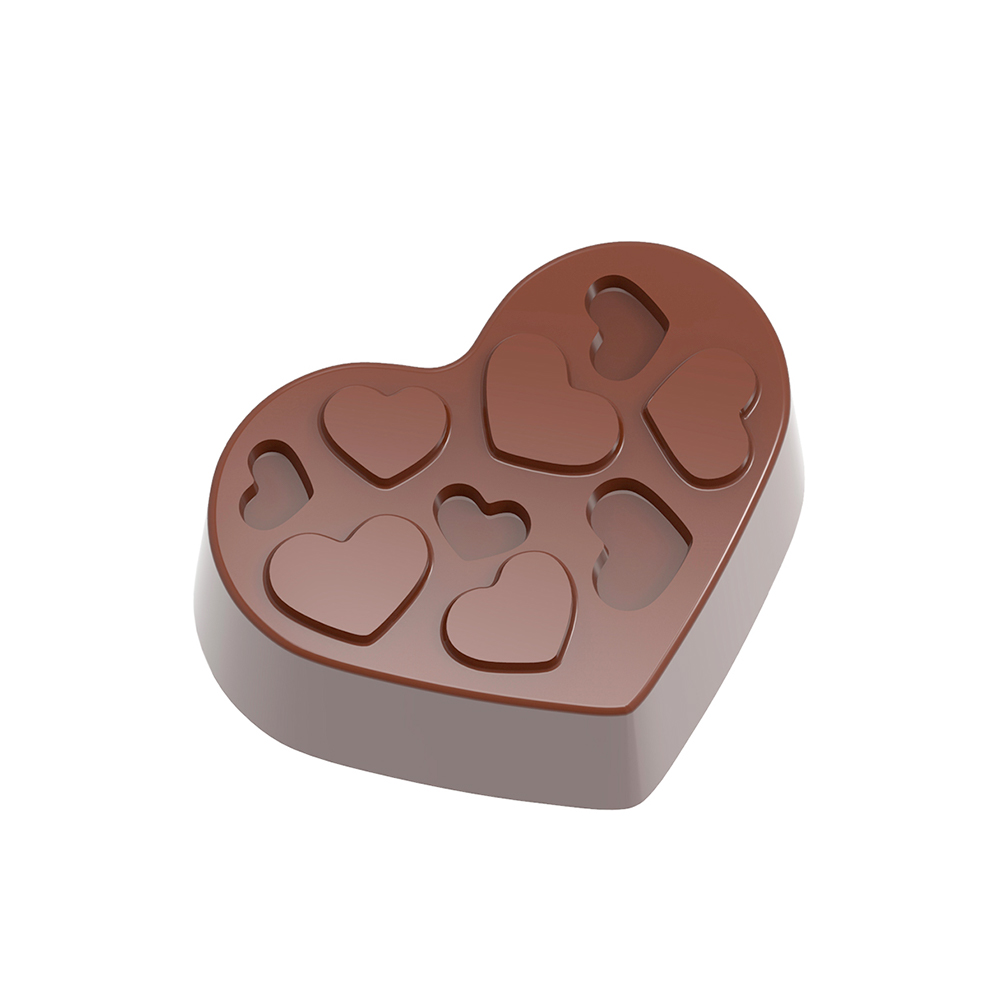 Casolaro Hotellerie Spa chocolate Valentine heart praline mold Casolaro Hotellerie SpA