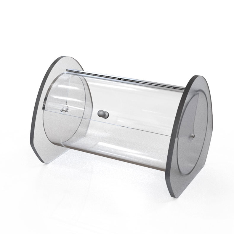 Casolaro Hotellerie Spa ice cream scoop holder transparent with satin sides Casolaro Hotellerie SpA