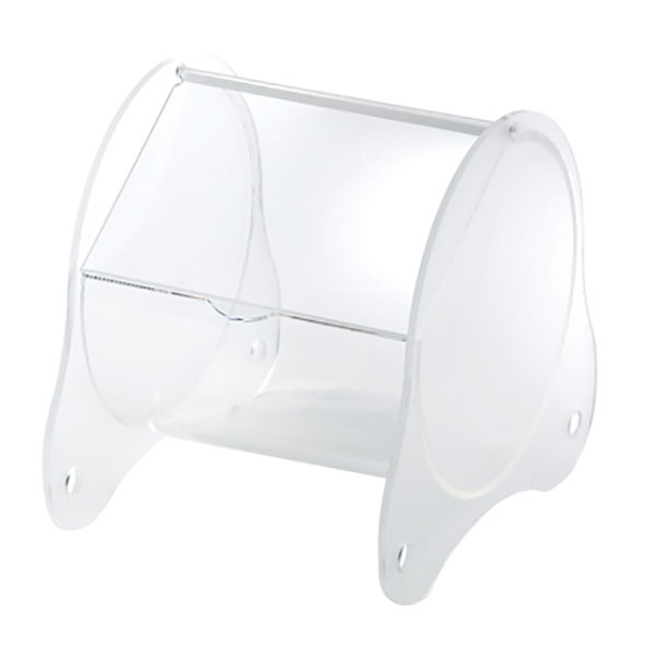 Casolaro Hotellerie Spa Transparent ice cream spoon holder with satin sides cm.23 h Casolaro Hotellerie SpA