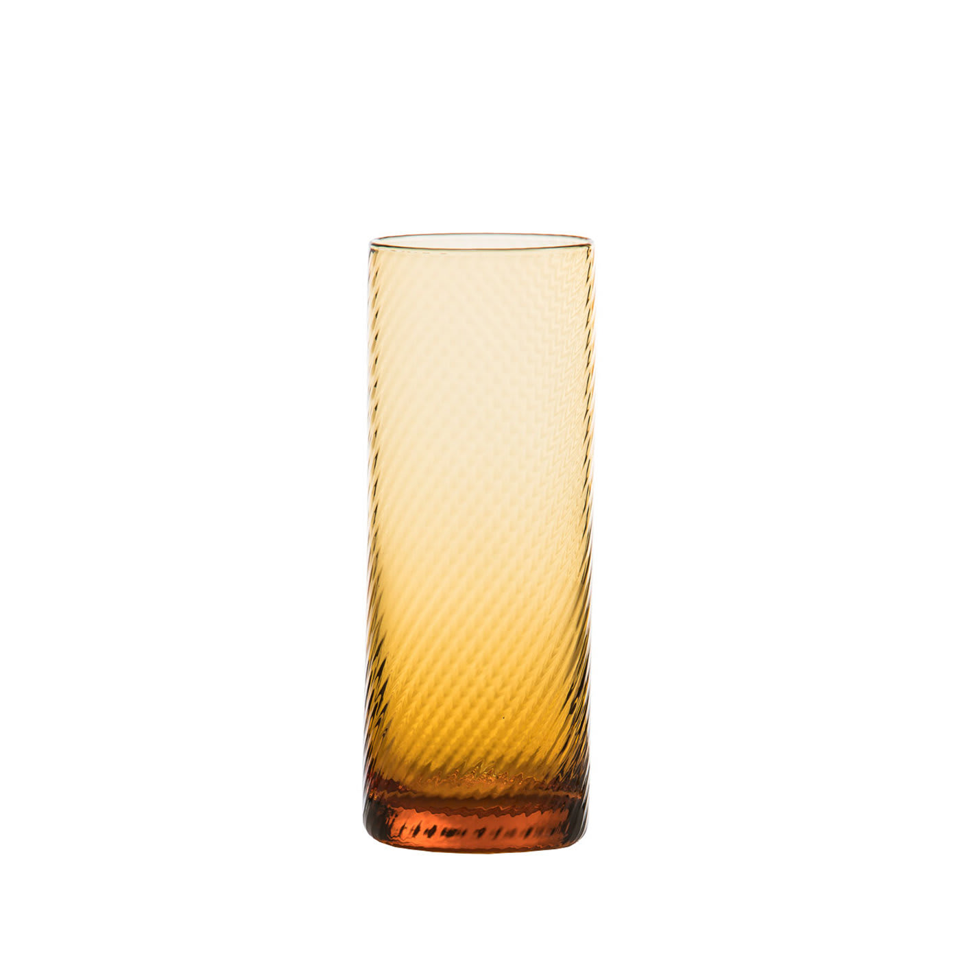 Set di 6 bicchieri alti Gritti Torsè Ambra