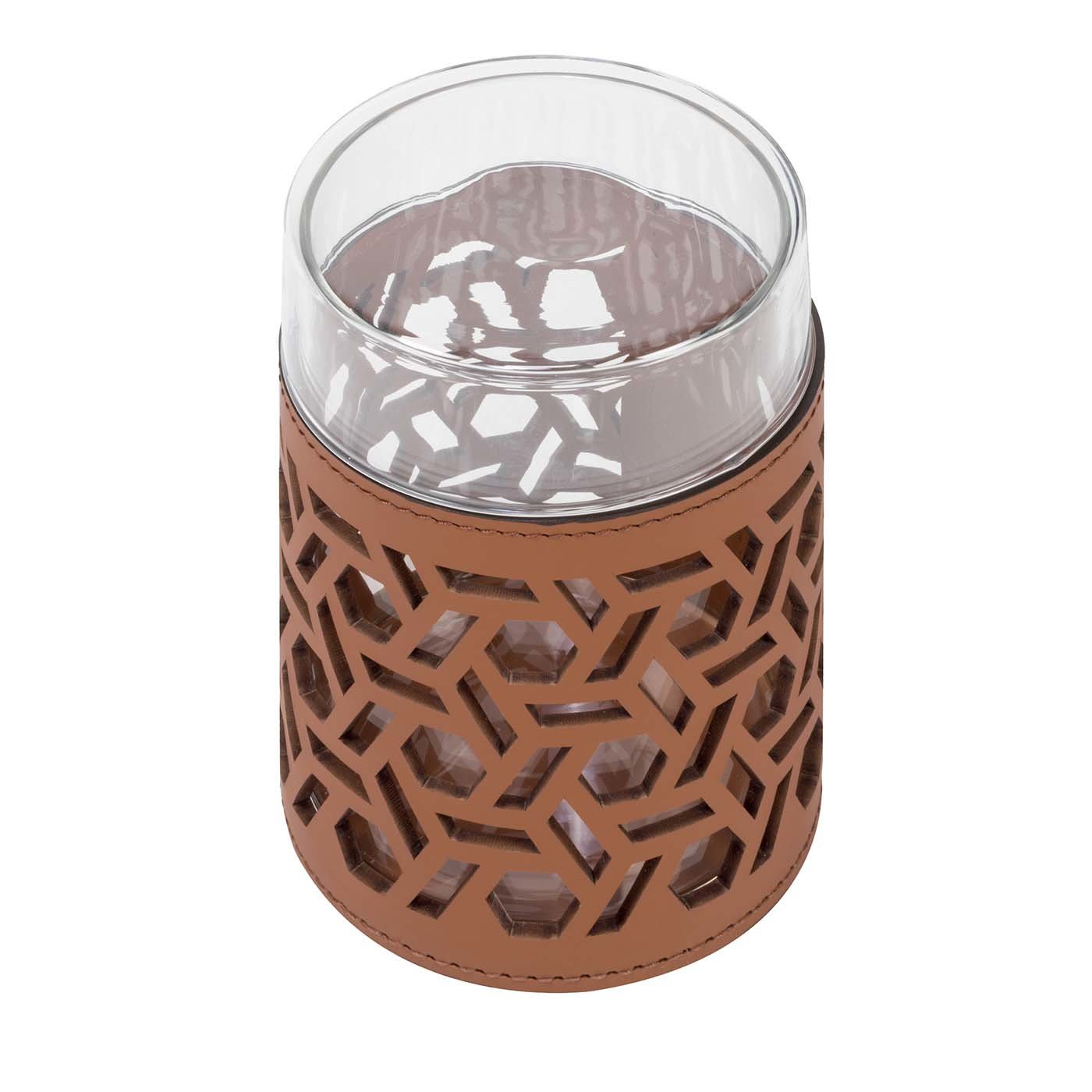 Bicchiere Fiordaliso grande con coperchio