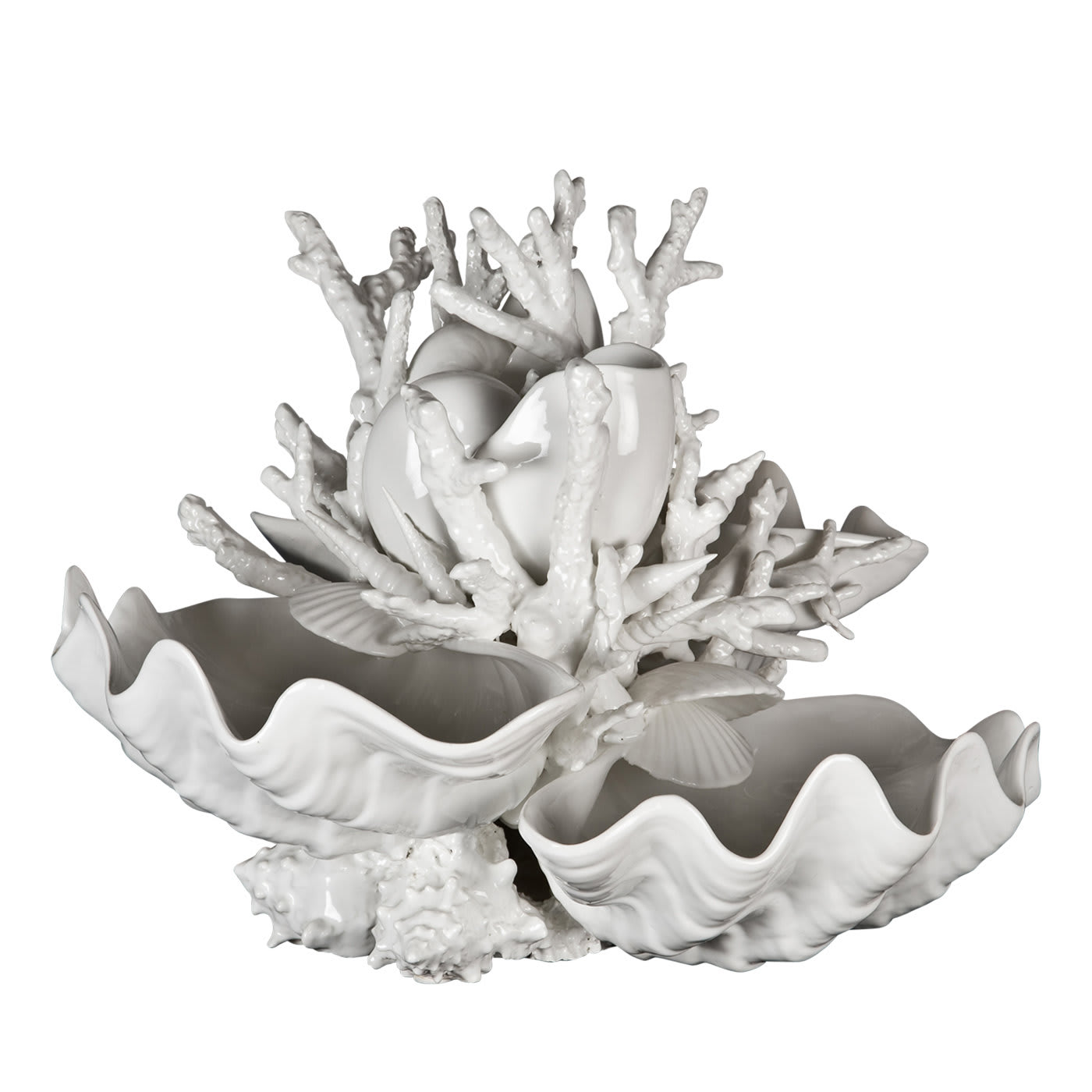 Server per caviale in ceramica Capri