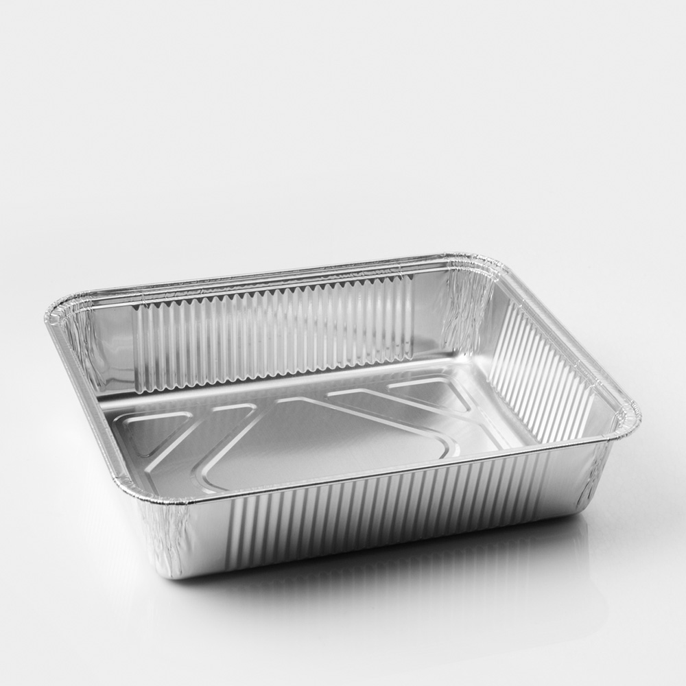 Casolaro Hotellerie Spa Set of 100 aluminium containers 22.6x17.6x5h cm Casolaro Hotellerie SpA