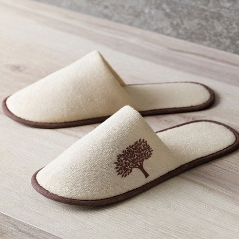 Casolaro Hotellerie Spa Set of 12 pairs sponge slippers Natura Casolaro Hotellerie SpA