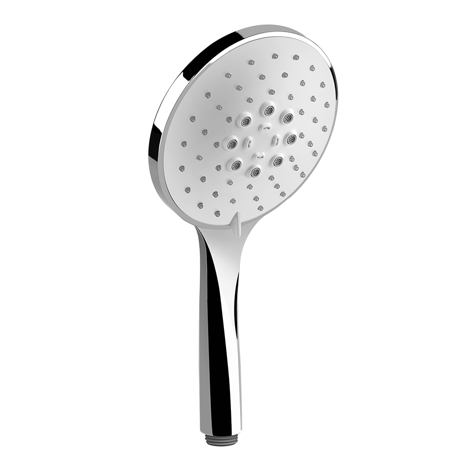 ORIGINI Doccetta anticalcare tre getti con inserto bianco-14376#030