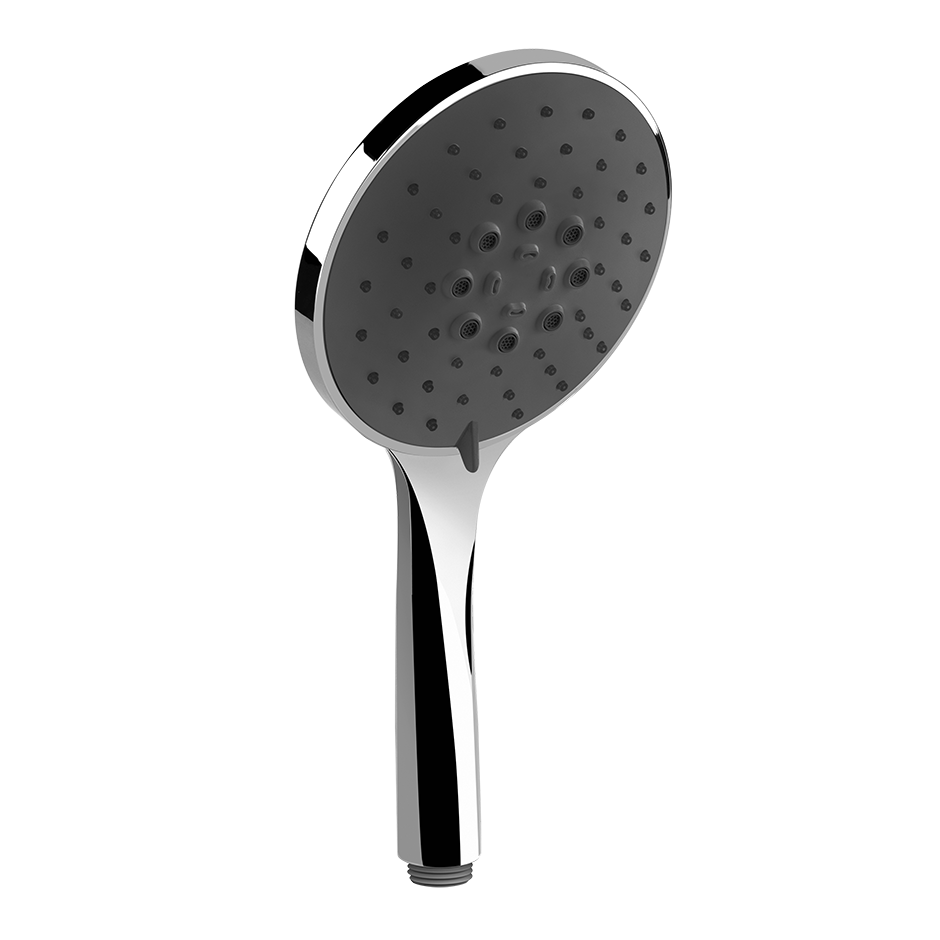 ORIGINI Doccetta anticalcare tre-getti con inserto nero.-14378#030