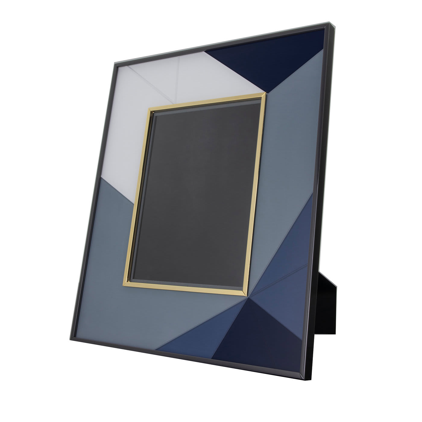 Cornice Piccola Blu Mosaico