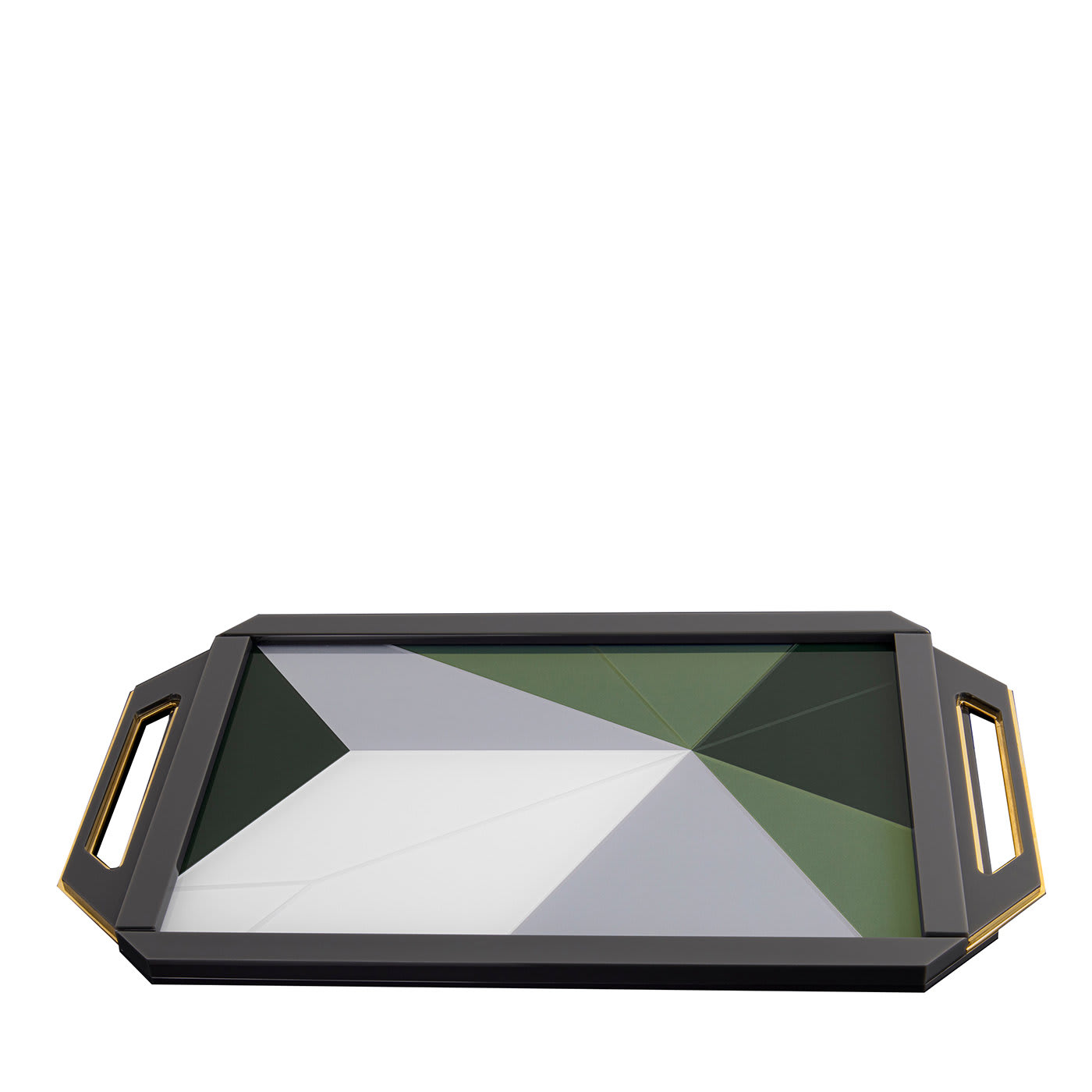 Vassoio Medio Verde Mosaico