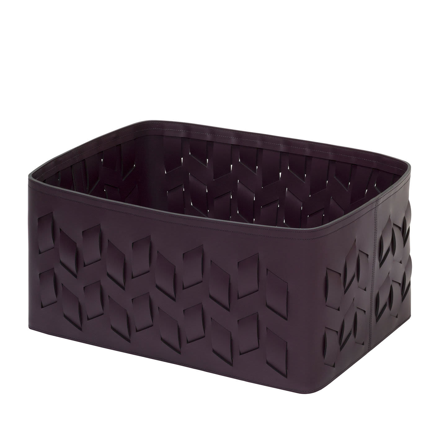 Cestino rettangolare Cancun N. 16 Plum