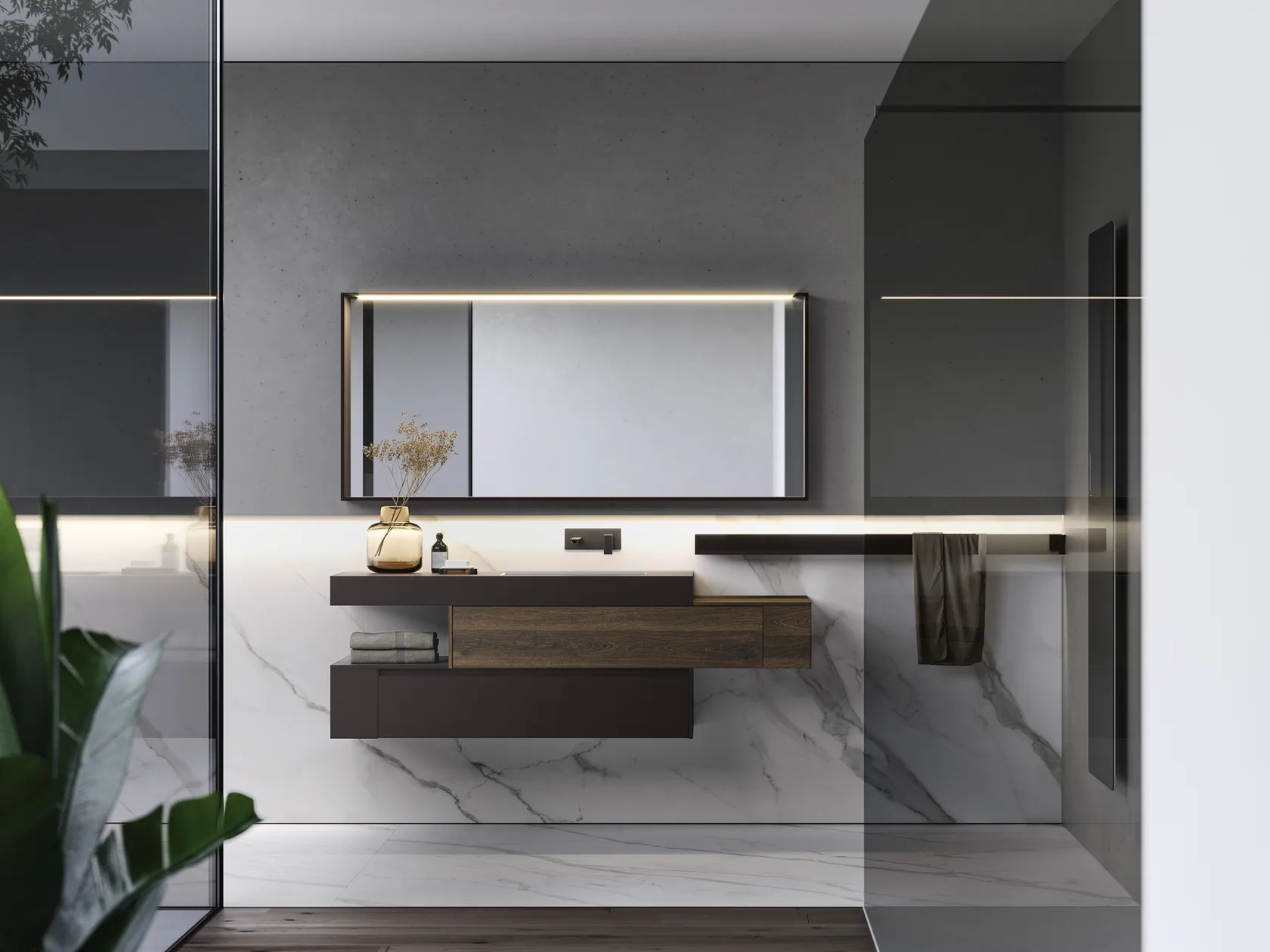 IDEA NYU KIT 01 MOBILE DA BAGNO (FENIX CACAO ORINOCO)-NYU01