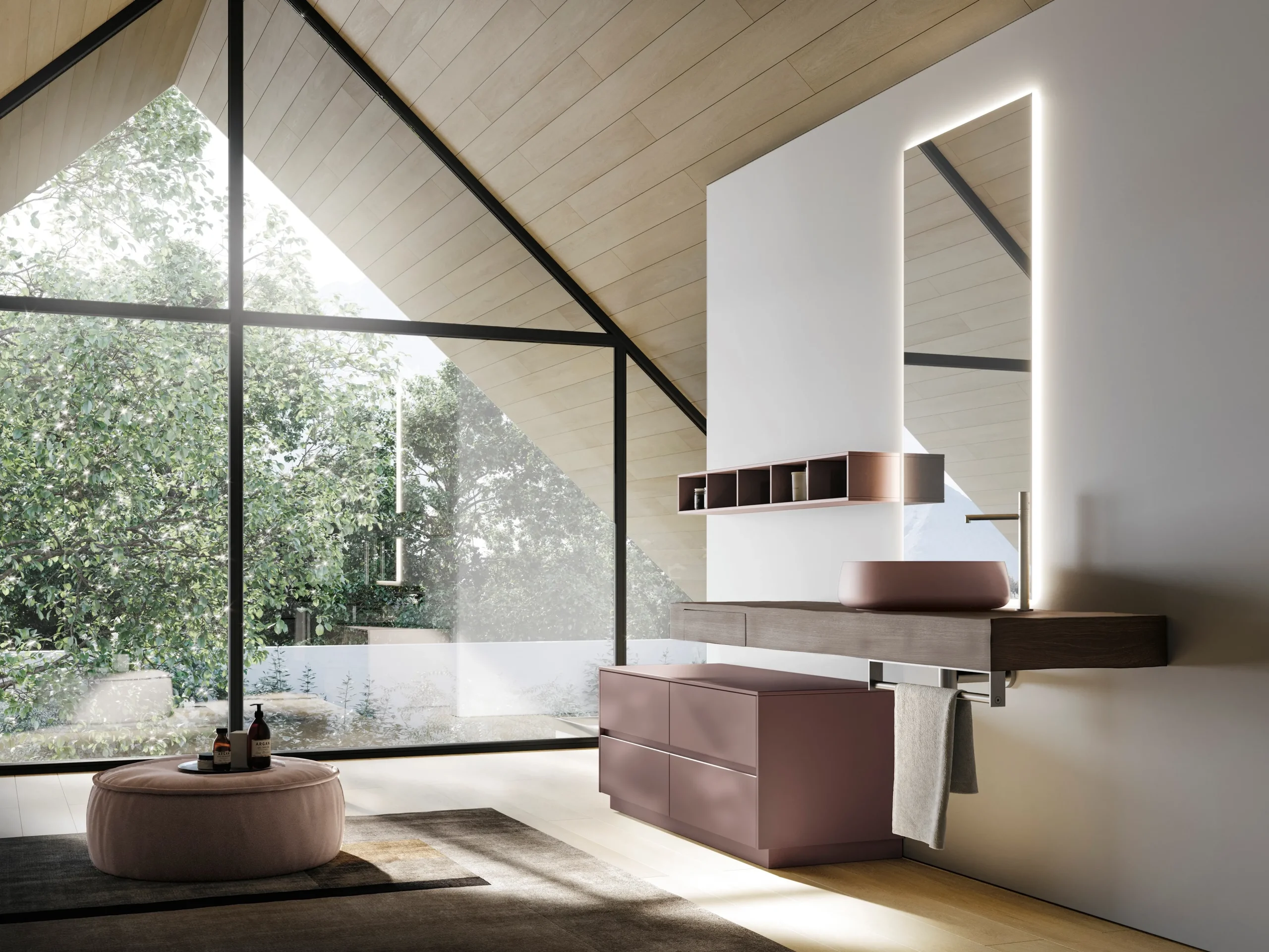 IDEA NYU KIT 05 MOBILE DA BAGNO (ROVERE MORO PIALLATO)-NYU05