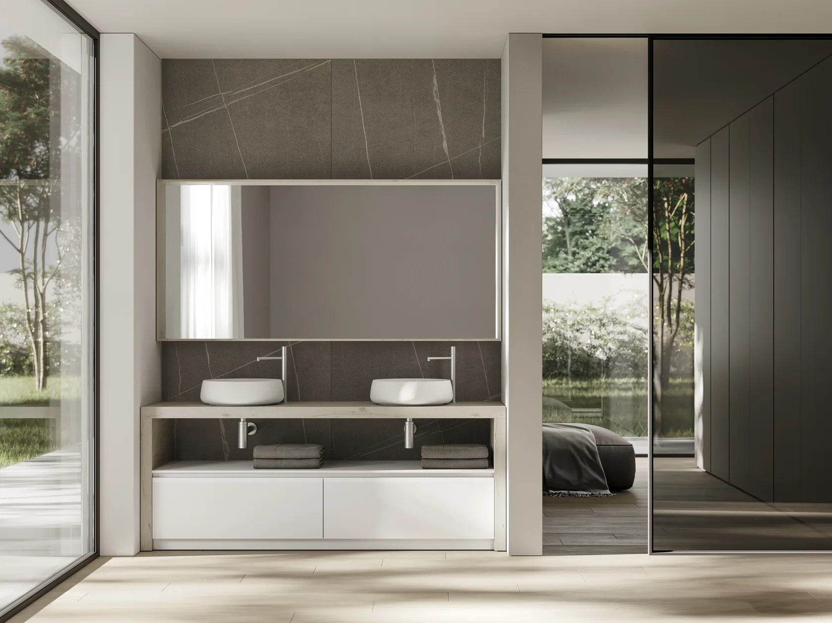 IDEA NYU KIT 18 MOBILE DA BAGNO (LACCATO BIANCO OPACO)-NYU18
