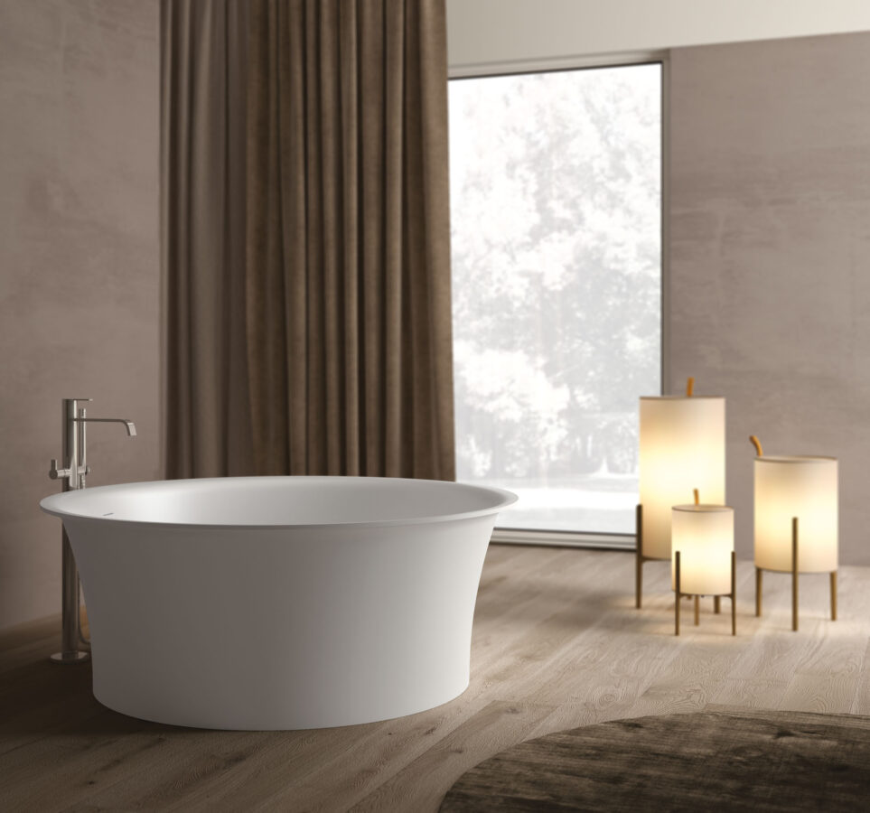 DISENIA VASCA RING SENZA BORDO FREESTANDING-RING-SB