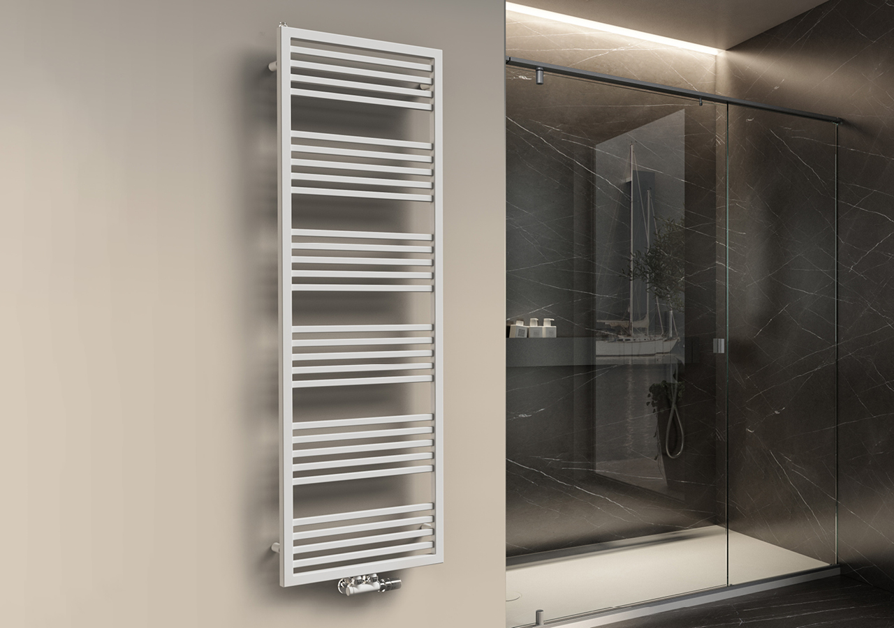 CORDIVARI NAIKE SQUARE Radiatore scaldasalviette-3551826102023