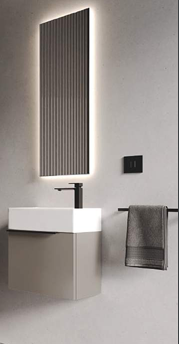 IDEA MY TIME KIT #25 MOBILE DA BAGNO (LACCATTO OPACO METAL COLOR TITANIO)-MYTIMET#25
