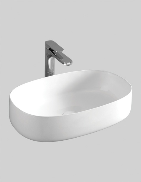 THE.ARTCERAM COGNAC LAVABO APPOGGIO 55X35-COL00301;00