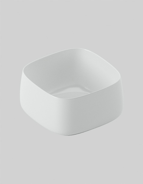 THE.ARTCERAM COGNAC QUADRO LAVABO APPOGGIO 43X43-COL00601;00