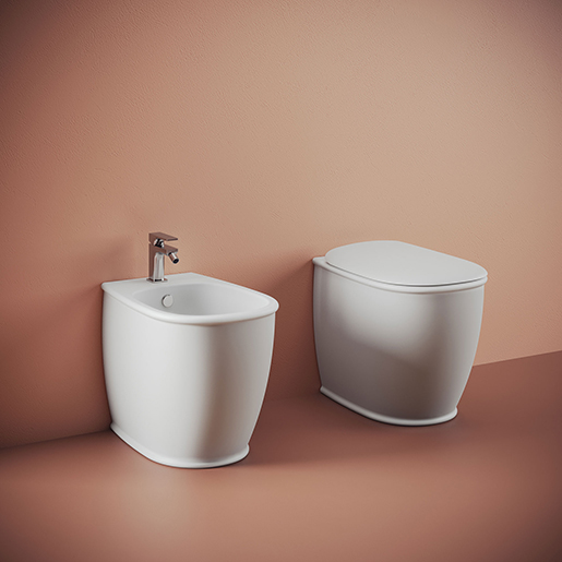 THE.ARTCERAM Atelier con kit WC A TERRA - BIDET A TERRA-ATELIERTER01;00