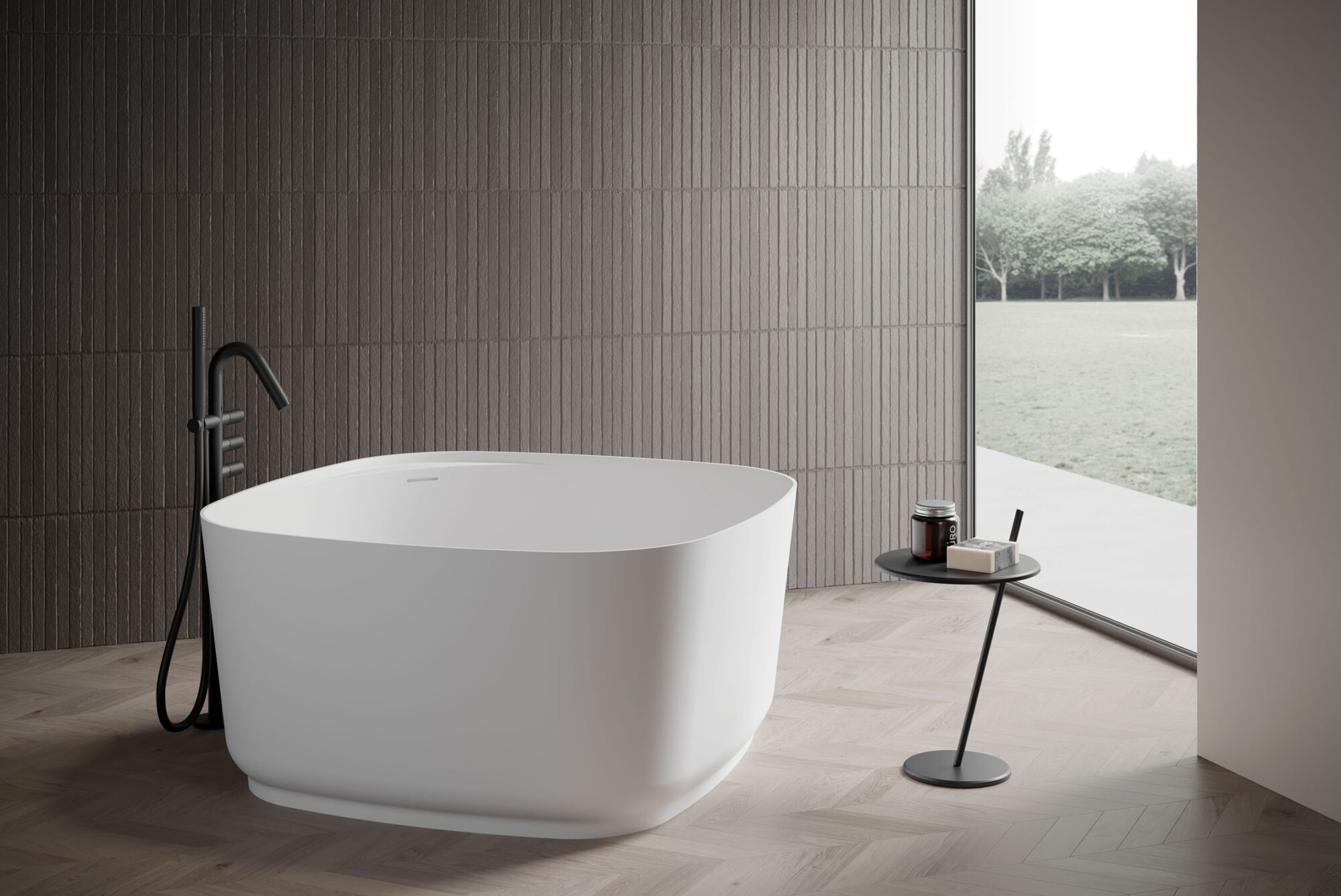 DISENIA Vasca Freestanding SECOND 115x115x59cm Aquatek LIGHT-SNCOND