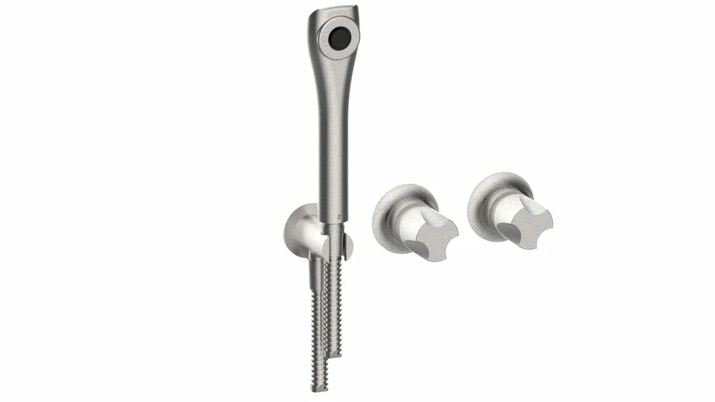 BONGIO ToolS Gruppo doccia incasso completo di miscelatore, deviatore, connessioni e set doccetta con piastra interna per fissaggio semplificato.-TO551ASASADEU