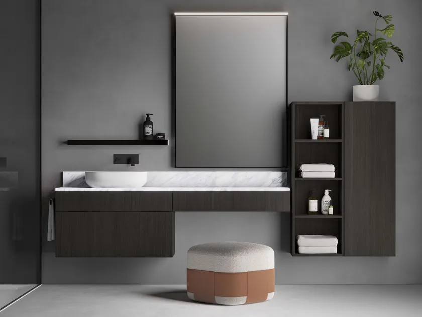 IDEA DOGMA KIT 03 MOBILE DA BAGNO (ROVERE MORO)-DOGMA03