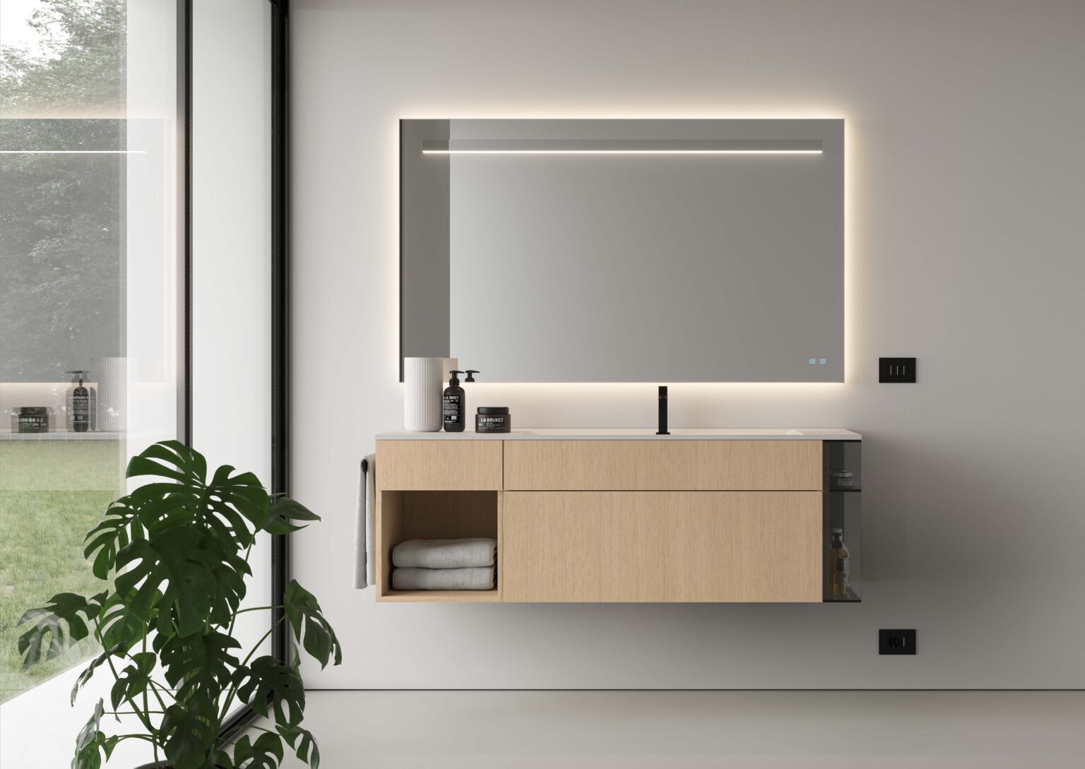 IDEA DOGMA KIT 06 MOBILE DA BAGNO (ROVERE SBIANCATO)-DOGMA06
