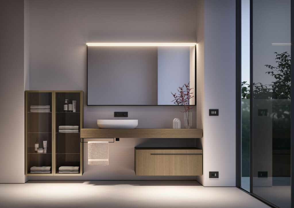 IDEA DOGMA KIT 08 MOBILE DA BAGNO (ROVERE VISIONE)-DOGMA08