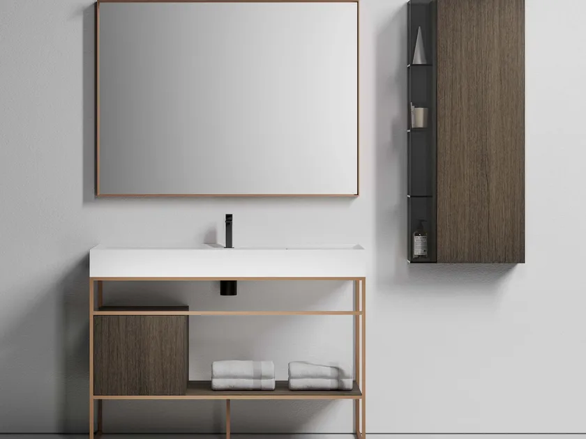 IDEA DOGMA KIT 09 MOBILE DA BAGNO (ROVERE FUMO)-DOGMA09